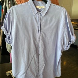 Xirena Lilac Button Down Top XS